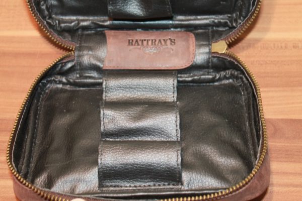 Rattrays Pfeifentasche für 3 Pfeifen und Zubehör Leder – Bild 6