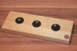 NEU Roland Kirsch Pfeifenständer für 3 Pfeifen Holz Magnethalterung Hell