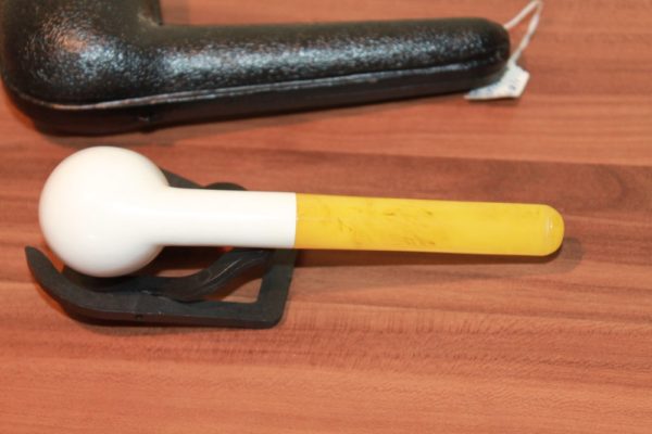 NEU Meerschaum Pfeife Handmade ohne Filter NOS Pot – Bild 5