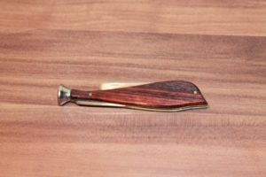 Pfeifenstopfer Fisch/Wal Edelstahl Holz