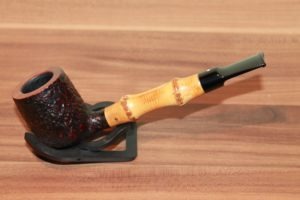 Dunhill Shell Bambus Group 5 von 1970er Jahre England ohne Filter