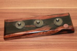 NEU Roland Kirsch Pfeifenständer für 3 Pfeifen Holz Magnethalterung