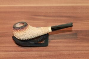 NEU/NOS Genuine Blockmeerschaum Pfeife Made in Afrika Tanzania ohne Filter