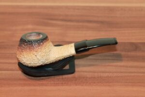 NEU/NOS Genuine Blockmeerschaum Pfeife Made in Afrika Tanzania ohne Filter