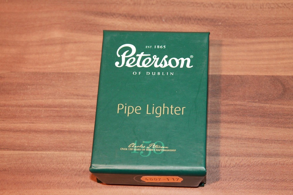 NEU Peterson Feuerzeug "Old Boy" Grau – Bild 2