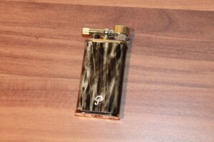 NEU Peterson Feuerzeug "Old Boy" Grau