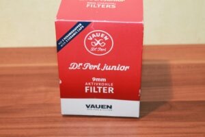 VAUEN 9mm Filter 180 Stück Dr. Perl Junior Aktivkohle